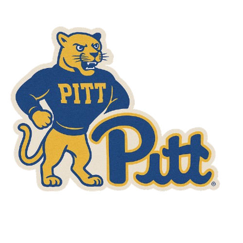 PITT WITH MASCOT STICKER