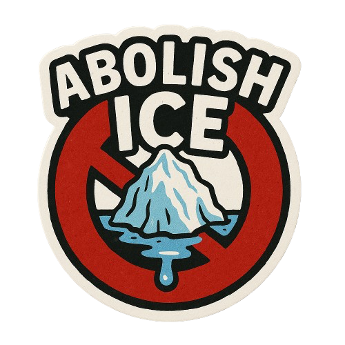 ABOLISH ICE STICKER