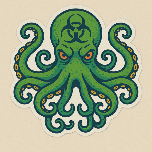 BIO OCTOPUS STICKER