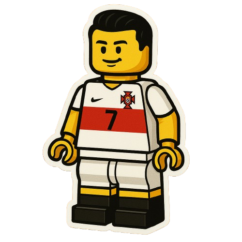 CRISTIANO RONALDO LEGO STICKER