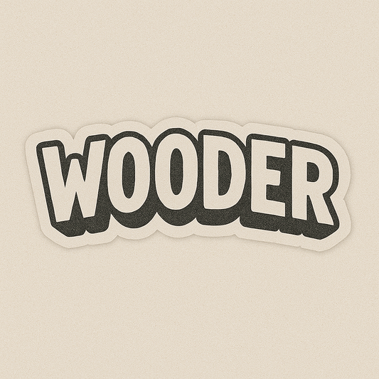 WOODER STICKER